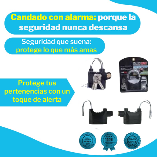 Candado para alarma
