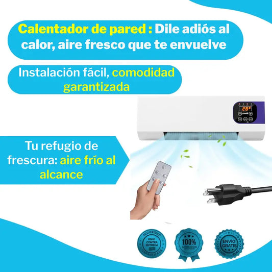 Aire Acondicionado de Pared Aire Frio y Caliente