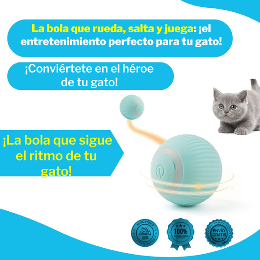 Bola interactiva autorodante eléctrica